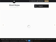 Tablet Screenshot of hotelrojan.it
